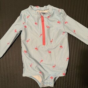 Carter's Blue and Pink Kids Swim One Piece